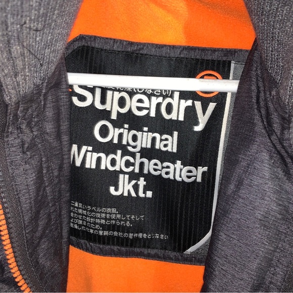 BRITISH DESIGNED JAPAN SPIRIT SUPERDRY WINDCHEATER  JACKET SIZE L PREOWNED - Picture 10 of 12